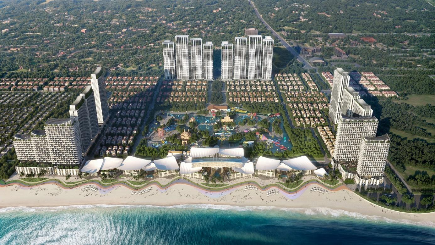 Dự an Blanca City nằm ở tâm điểm khu đô thị đường 3 tháng 2