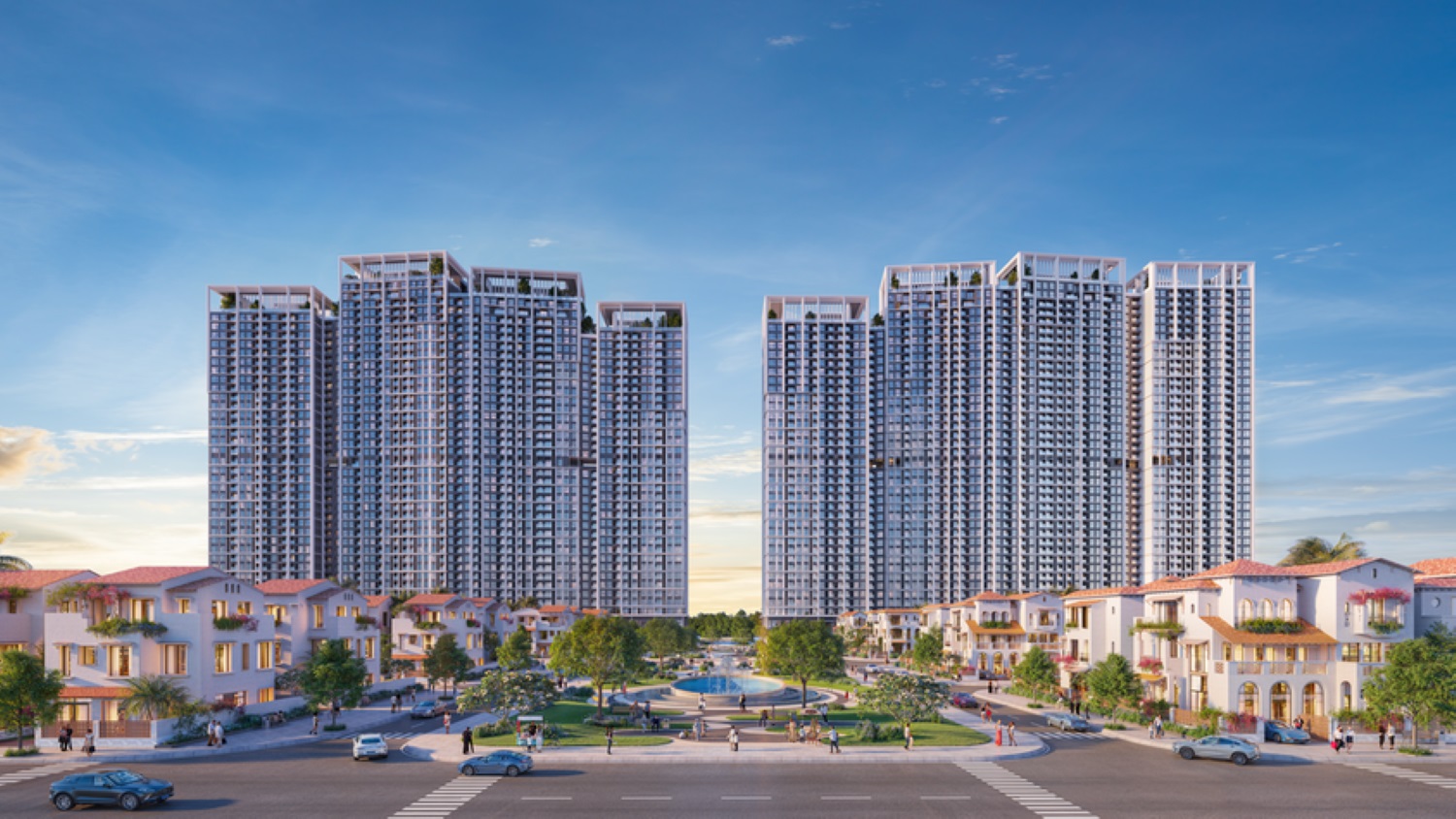 Blanca City tăng tốc cuối 2026: Hàng loạt phân khu đồng loạt hoàn thiện 8 Beachtro Tower - Beacon Tower. Blanca City